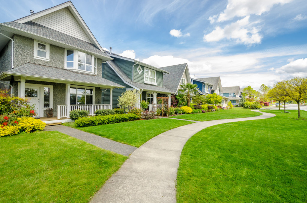 houses in neighborhood